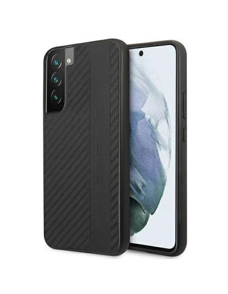 AMG Carbon Stripe&Embossed Case for Samsung Galaxy S22+ - Black AMG Carbon Stripe&Embossed Case for Samsung Galaxy S22+ - Black