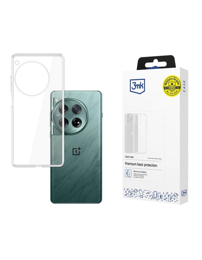 3mk Clear Case for OnePlus 12 - transparent 3mk Clear Case for OnePlus 12 - transparent