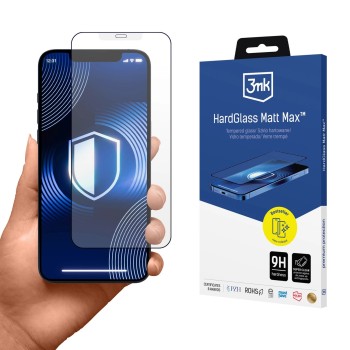 Tempered glass 3mk HardGlass Matt Max for iPhone 12/12 Pro Tempered glass 3mk HardGlass Matt Max for iPhone 12/12 Pro