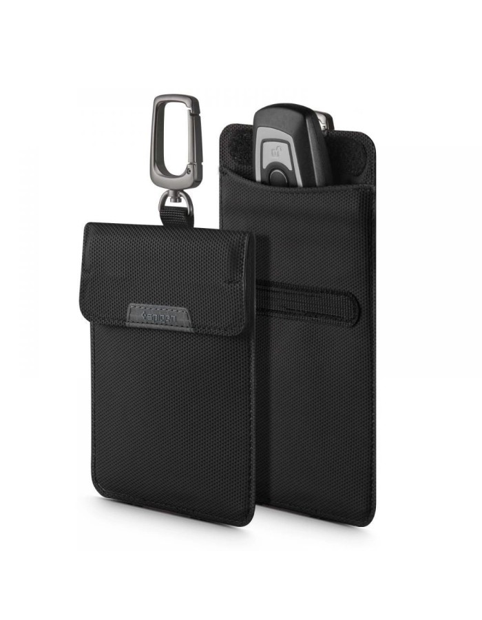 Anti-theft Spigen Pouch Keyless RFID Signal Blocker - black Anti-theft Spigen Pouch Keyless RFID Signal Blocker - black