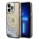 Karl Lagerfeld Liquid Glitter RSG case for iPhone 14 Pro Max - black
