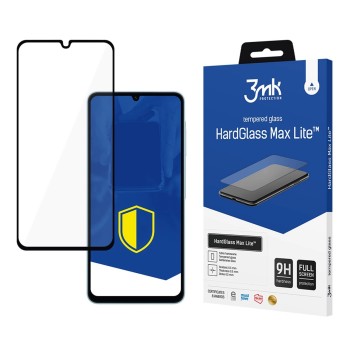 Tempered glass 3mk HardGlass Max Lite Black for Samsung Galaxy A06 Tempered glass 3mk HardGlass Max Lite Black for Samsung Galaxy A06
