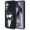 Case Karl Lagerfeld Silicone Graffiti Ikonik Printed Logo MagSafe Samsung Galaxy S25 black