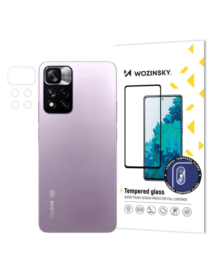 Wozinsky Camera Glass 9H Full Camera Tempered Glass for Xiaomi Redmi Note 11 Pro+ Camera Wozinsky Camera Glass 9H Full Camera Tempered Glass for Xiaomi Redmi Note 11 Pro+ Camera