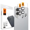 Spigen Optik Pro GLAS.TR "Ez Fit" 2-pack Camera Cover for Samsung Galaxy S25 Edge - Black Spigen Optik Pro GLAS.TR "Ez Fit" 2-pack Camera Cover for Samsung Galaxy S25 Edge - Black