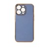 Lighting Color Case for Xiaomi Redmi Note 11 gold frame gel cover blue Lighting Color Case for Xiaomi Redmi Note 11 gold frame gel cover blue