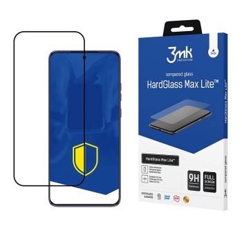 Tempered glass 3mk HardGlass Max Lite Black for Motorola Edge 50 Neo Tempered glass 3mk HardGlass Max Lite Black for Motorola Edge 50 Neo