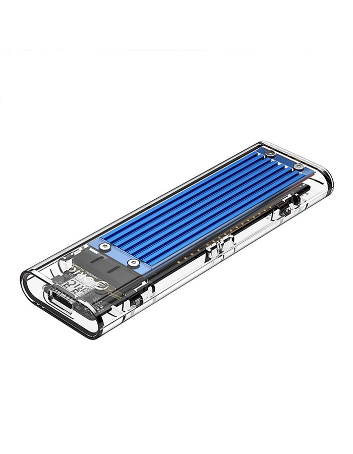 Orico TCM2-C3 M.2 NVME to USB-C 10Gb/s Disk Drive - Blue Orico TCM2-C3 M.2 NVME to USB-C 10Gb/s Disk Drive - Blue