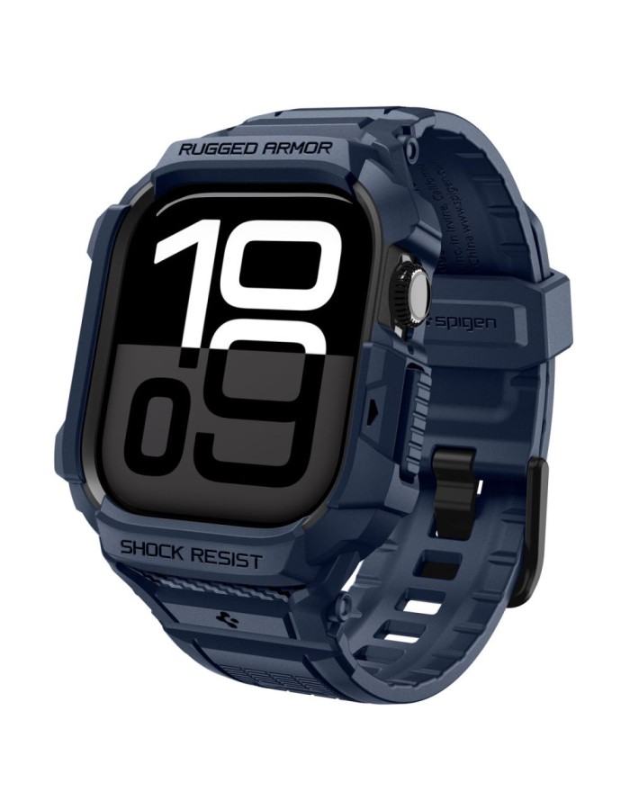 Spigen Rugged Armor Pro Strap for Apple Watch 42mm - Navy Blue