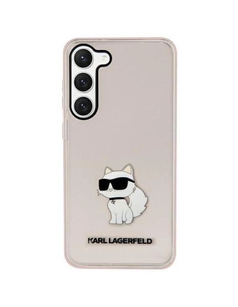 Karl Lagerfeld KLHCS23MHNCHTCP S23+ S916 pink/pink hardcase Ikonik Choupette