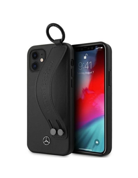 Mercedes Strap Line Case for iPhone 12 mini - Black Mercedes Strap Line Case for iPhone 12 mini - Black