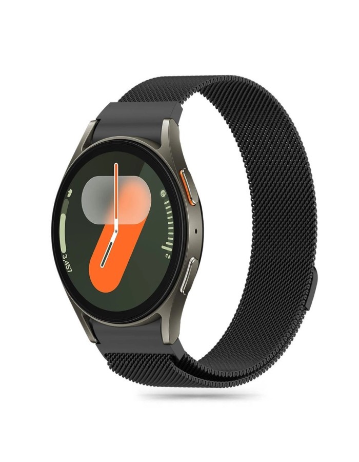 Tech-Protect MilaneseBand for Samsung Galaxy Watch 4 / 5 / 5 Pro / 6 / 7 / FE - Black Tech-Protect MilaneseBand for Samsung Galaxy Watch 4 / 5 / 5 Pro / 6 / 7 / FE - Black