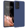 Silicone Case Soft Flexible Rubber Cover for Samsung Galaxy A22 4G blue Silicone Case Soft Flexible Rubber Cover for Samsung Galaxy A22 4G blue