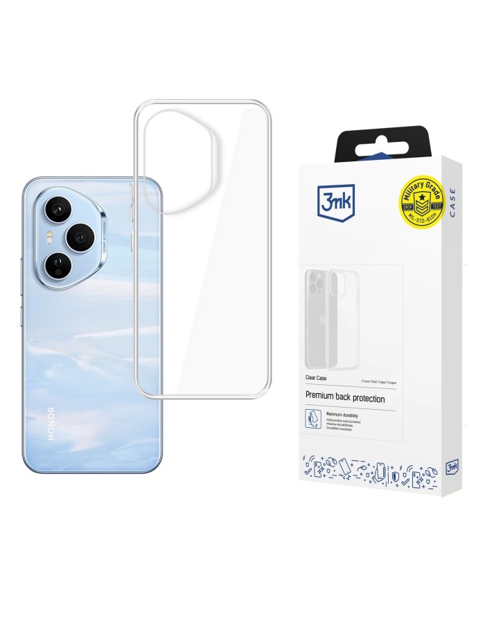 3mk Clear Case for Honor 400 Pro - transparent