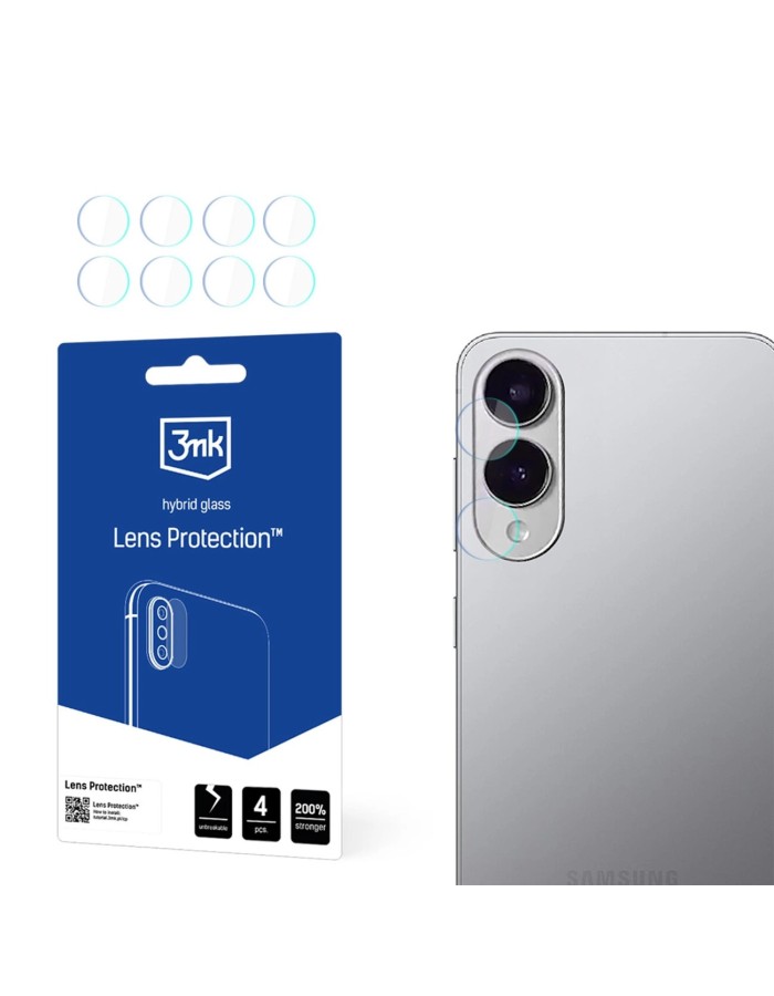 3mk Lens Protection Hybrid Glass for Samsung Galaxy S25 Edge Camera Lens