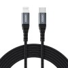 Choetech IP0039 USB-C / Lightning MFi cable, 1.2m long - black Choetech IP0039 USB-C / Lightning MFi cable, 1.2m long - black