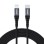 Choetech IP0039 USB-C / Lightning MFi cable, 1.2m long - black