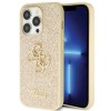 Guess GUHCP14LHG4SGD case for iPhone 14 Pro - gold Glitter Script Big 4G Guess GUHCP14LHG4SGD case for iPhone 14 Pro - gold Glitter Script Big 4G