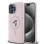 Karl Lagerfeld Silicone Karl&amp;amp;Choupette MagSafe Case for iPhone 15 Pro - Pink