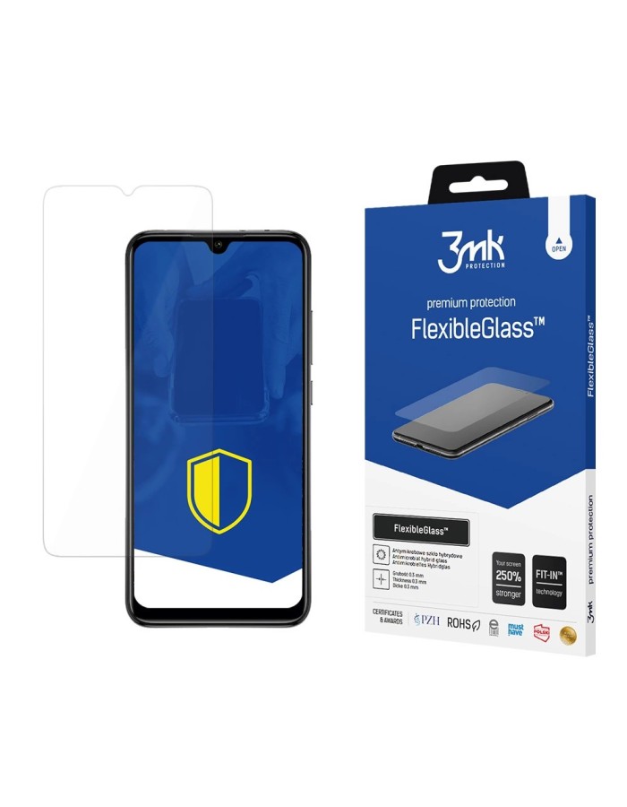 3mk FlexibleGlass™ hybrid glass on Xiaomi Redmi 9