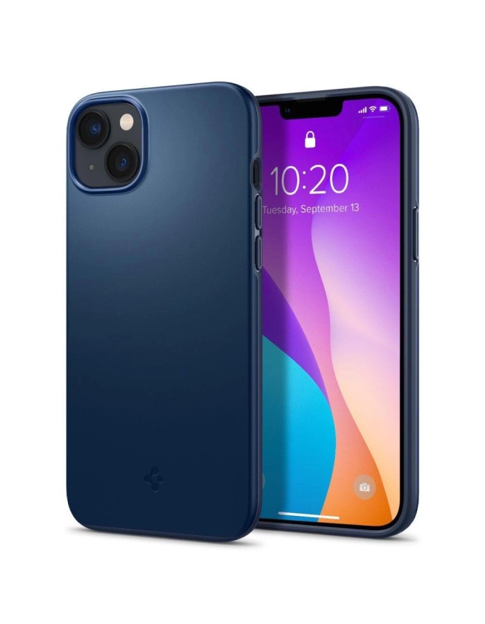 Spigen Thin Fit iPhone 14 Plus Case - Blue