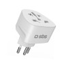 SBS CH Travel Adapter - Universal - White