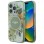 Guess IML Flower &amp;amp; Tonal Circle MagSafe case for iPhone 16 Pro - green