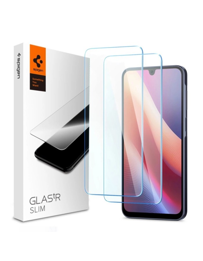 Spigen Glas.tR Slim 2-Pack Tempered Glass for Samsung Galaxy A16 4G / 5G - Transparent Spigen Glas.tR Slim 2-Pack Tempered Glass for Samsung Galaxy A16 4G / 5G - Transparent