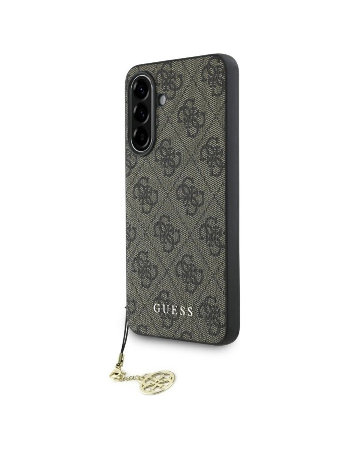 Guess 4G Charms Collection Case for Samsung Galaxy A56 - Brown Guess 4G Charms Collection Case for Samsung Galaxy A56 - Brown