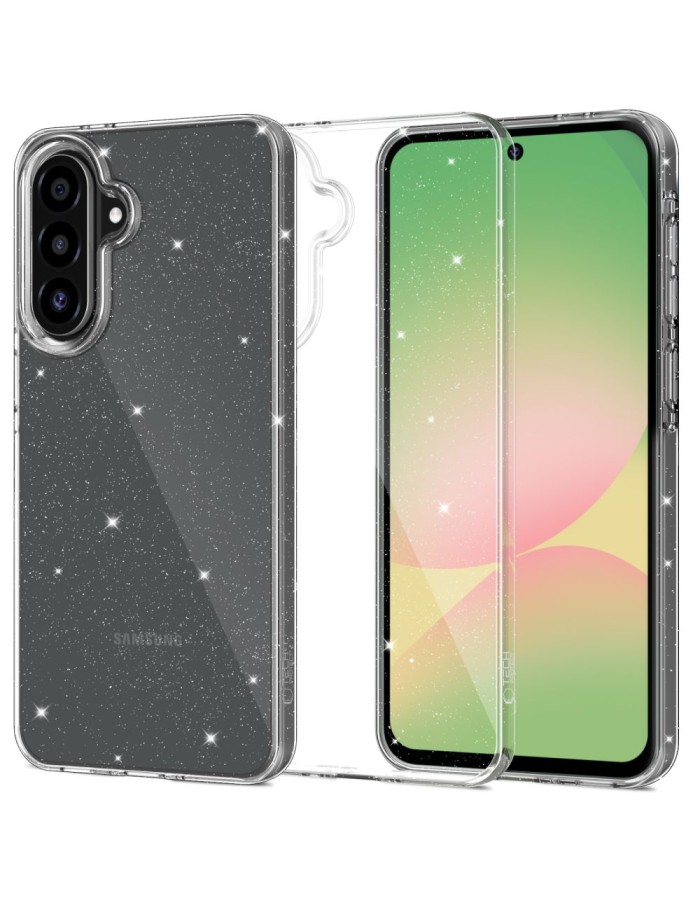 Tech-Protect FlexAir Case for Samsung Galaxy A57 5G - Clear Glitter Tech-Protect FlexAir Case for Samsung Galaxy A57 5G - Clear Glitter