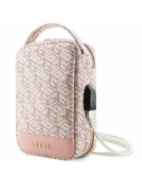 Guess Bag GUHBHGCFSEP Organizer pink/pink GCube Stripe