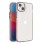 Spring Case case for iPhone 14 Plus silicone case with a frame light pink