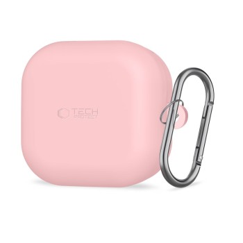 Tech-Protect Silicone Hook Case for Samsung Galaxy Buds 4 / 4 Pro - Pink Tech-Protect Silicone Hook Case for Samsung Galaxy Buds 4 / 4 Pro - Pink
