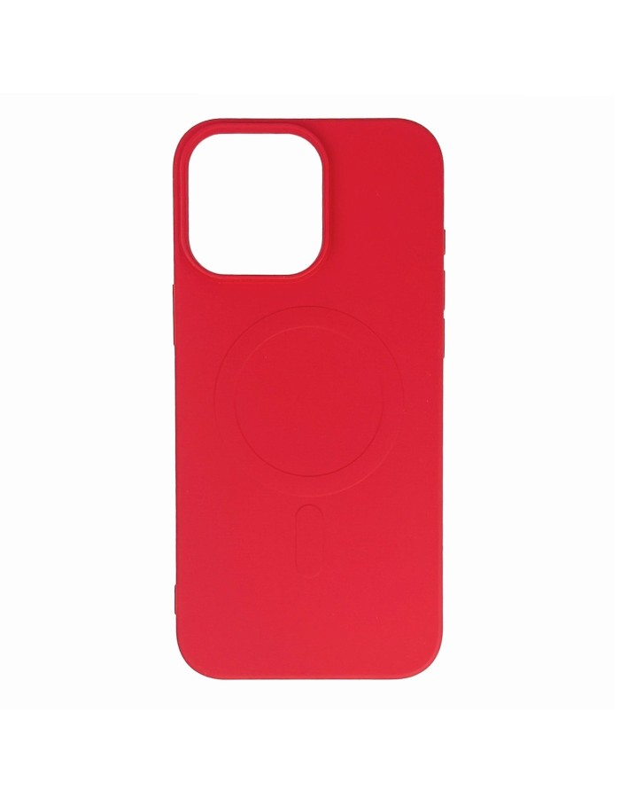Liquid Silicone Case MagSafe for iPhone 16 Pro - red Liquid Silicone Case MagSafe for iPhone 16 Pro - red