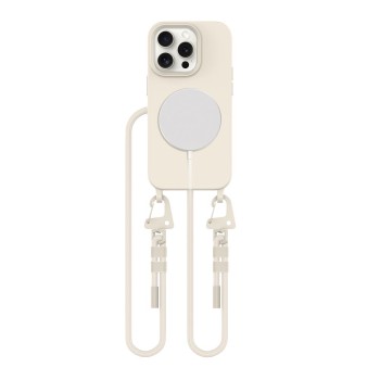 Tech-Protect MagNecklace MagSafe iPhone 14 Pro Case - Beige Tech-Protect MagNecklace MagSafe iPhone 14 Pro Case - Beige