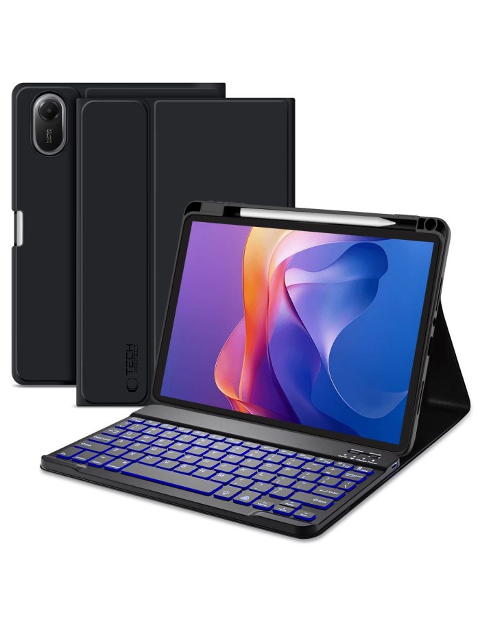 Tech-Protect SC Pen Case for Xiaomi Redmi Pad 2 11.0 with Keyboard - Black