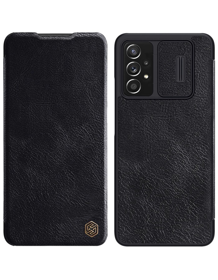 Nillkin Qin leather holster case for Samsung Galaxy A73 black Nillkin Qin leather holster case for Samsung Galaxy A73 black