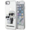 Karl Lagerfeld KLHCI8HNKCTGT iPhone 7/8/ SE 2020 / SE 2022 transparent hardcase Gliter Karl&amp;amp;Choupette
