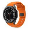 Tech-Protect Silicone Line Strap for Samsung Galaxy Watch 4 / 5 / 5 Pro / 6 / 7 / FE - Orange