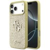 Guess Fixed Glitter Big 4G case for iPhone 17 Pro Max - gold