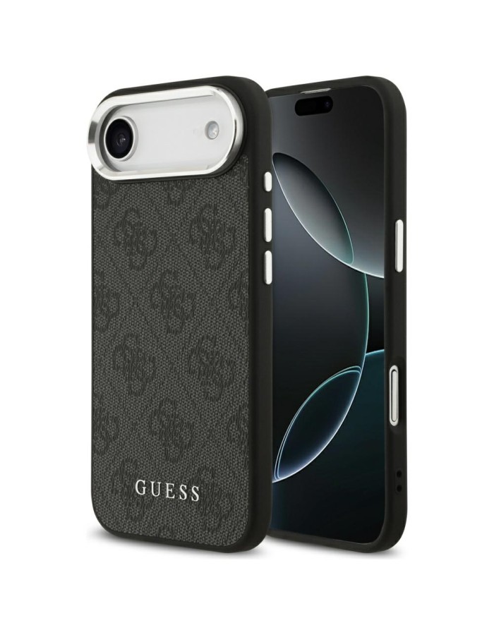 Guess 4G Classic Logo MagSafe case for iPhone 17 Air - black