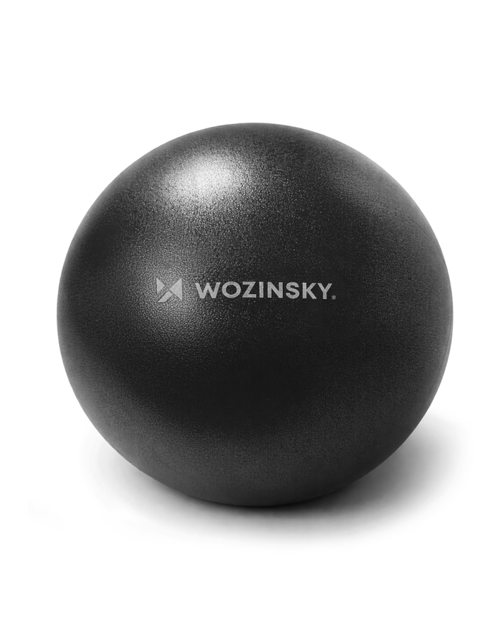 Wozinsky WPDP-C22 rehabilitation exercise ball 22cm - black Wozinsky WPDP-C22 rehabilitation exercise ball 22cm - black