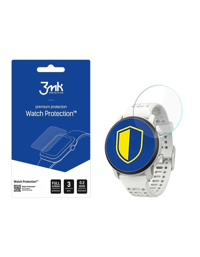 Hybrid glass 3mk Watch Protection FlexibleGlass on Coros Pace 3