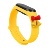 Strap Xmas for Xiaomi Mi Band 5 / 6 Christmas Silicone Bracelet Strap with Bells - Yellow Strap Xmas for Xiaomi Mi Band 5 / 6 Christmas Silicone Bracelet Strap with Bells - Yellow