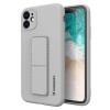 Wozinsky Kickstand Case silicone case with stand Samsung Galaxy A72 4G case gray Wozinsky Kickstand Case silicone case with stand Samsung Galaxy A72 4G case gray
