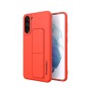 Wozinsky Kickstand Case silicone case with stand Samsung Galaxy S21+ 5G red Wozinsky Kickstand Case silicone case with stand Samsung Galaxy S21+ 5G red