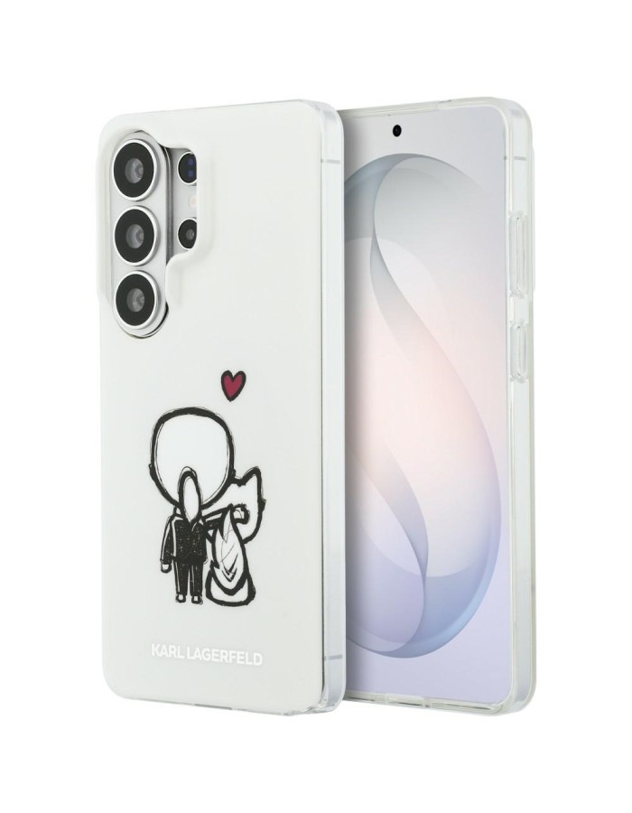 Karl Lagerfeld IML Karl&Choupette MagSafe Case for Samsung Galaxy S26 Ultra - Transparent Karl Lagerfeld IML Karl&Choupette MagSafe Case for Samsung Galaxy S26 Ultra - Transparent