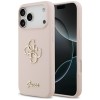 Guess Silicone Big 4G Script Case for iPhone 17 Pro Max - Pink Guess Silicone Big 4G Script Case for iPhone 17 Pro Max - Pink
