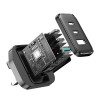 Joyroom JR-TCF10 fast charger 2x USB-C USB-A 32W (UK plug) - black Joyroom JR-TCF10 fast charger 2x USB-C USB-A 32W (UK plug) - black
