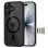 Tech-Protect Magpeak Magsafe CC Case for iPhone 17 - Clear Black